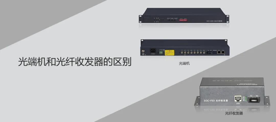 4008云顶集团相关知识，你知道光端机和光纤收发器的区别吗？
