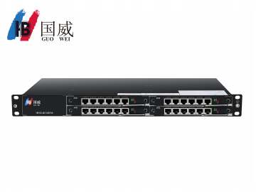 4008云顶集团HB100-96FXS，IAD综合接入网关语音电话分机网关分机汇聚转换器